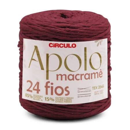 Barbante Apolo Macramê Circulo 24 Fios 800g