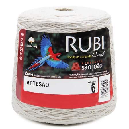 Barbante Artesão São João / Pampa Cru N.6 1Kg