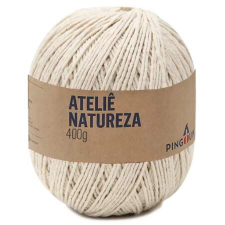 Barbante Ateliê Natureza Pingouin 4/6 400g FL