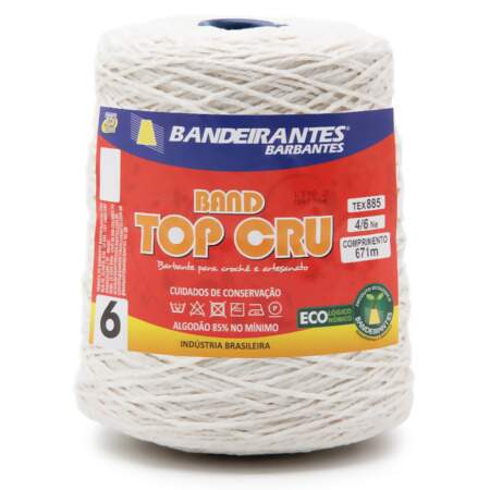 Barbante Bandeirantes Cru  N.06 671mts