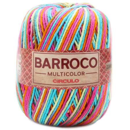 Barbante Barroco Multicolor 200g
