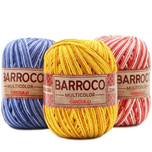 Barbante Barroco Multicolor 200g