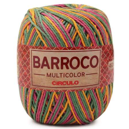 Barbante Barroco Multicolor 400g