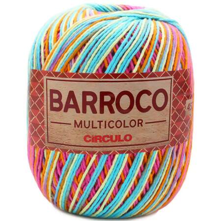 Barbante Barroco Multicolor 400g