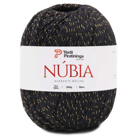 Barbante Têxtil Piratininga Brilho Núbia N.06 200g 