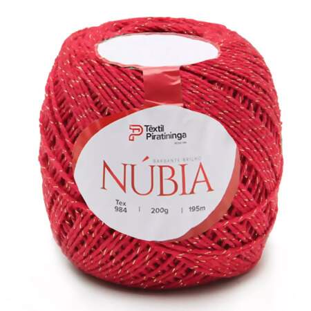 Barbante Têxtil Piratininga Brilho Núbia N.06 200g 