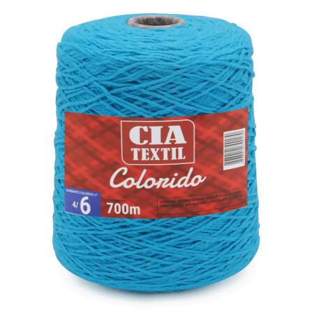 Barbante Cia Textil Colorido N.06 700g