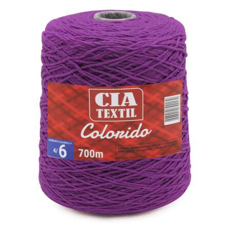 Barbante Cia Textil Colorido N.06 700g