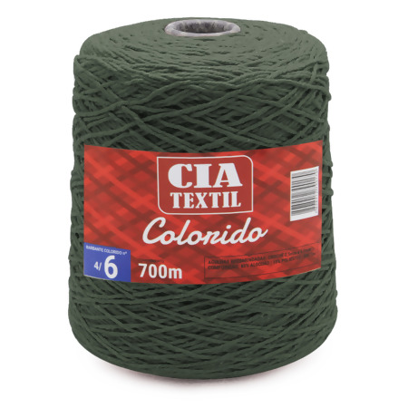 Barbante Cia Textil Colorido N.06 700g