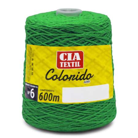 Barbante Cia Textil Colorido N.06 600g