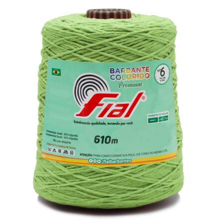 Barbante Colorido Premium Fial N.06 610mts