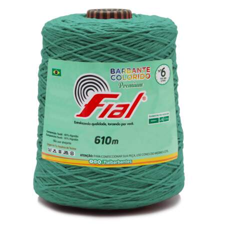 Barbante Colorido Premium Fial N.06 610mts