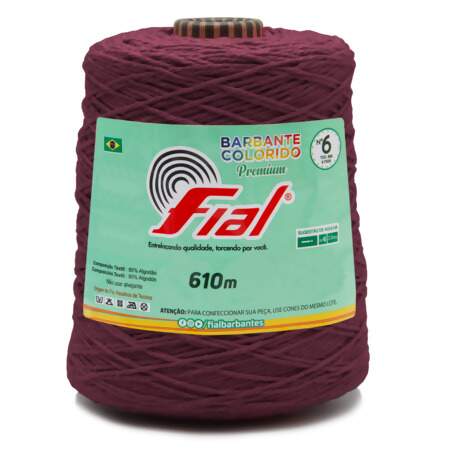 Barbante Colorido Premium Fial N.06 610mts
