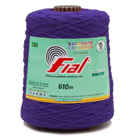 Barbante Colorido Premium Fial N.06 610mts