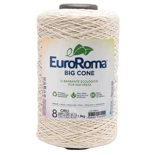 Barbante EuroRoma CRU n°8 - 1,8 Kg