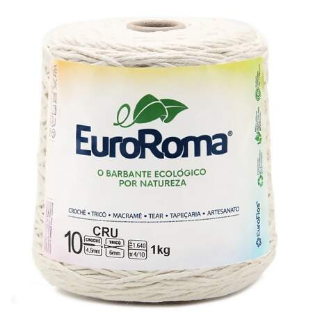 Barbante EuroRoma CRU nº10 - 1 Kg