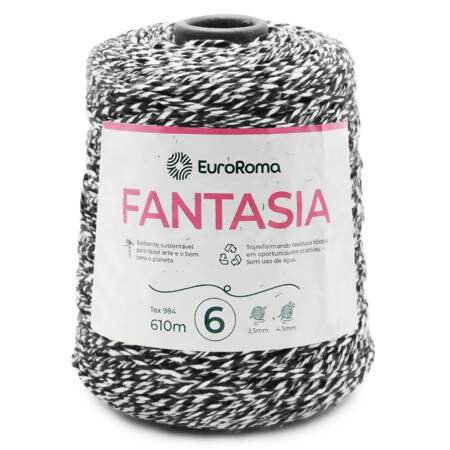 Barbante EuroRoma Fantasia Mesclado N.6 600g