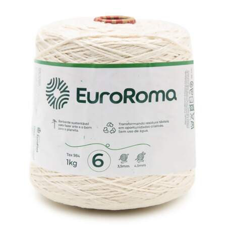 Barbante EuroRoma CRU n°6 - 1kg
