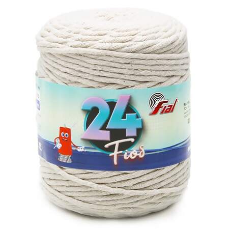 Barbante Fial Cru 24 Fios 500g 137mts