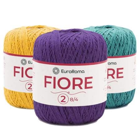 Linha Fiore EuroRoma 8/4 Cores 150g