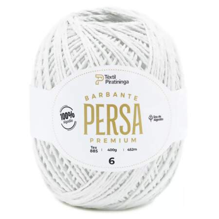Barbante Persa Premium Têxtil Piratininga N.6 400g 452mts