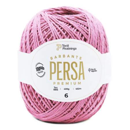 Barbante Persa Premium Têxtil Piratininga N.6 400g 452mts