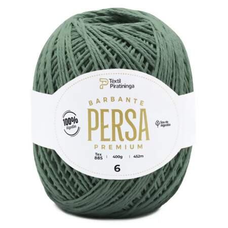 Barbante Persa Premium Têxtil Piratininga N.6 400g 452mts