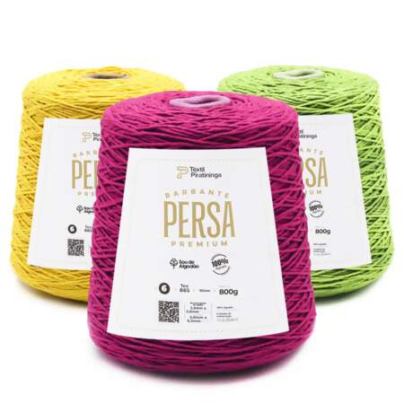 Barbante Persa Premium Têxtil Piratininga N.6 800g 904mts