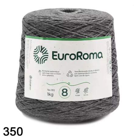 Barbante EuroRoma Colorido N.8 1Kg
