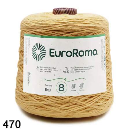 Barbante EuroRoma Colorido N.8 1Kg