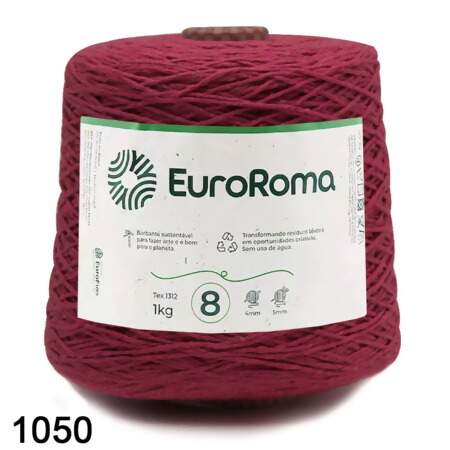 Barbante EuroRoma Colorido N.8 1Kg