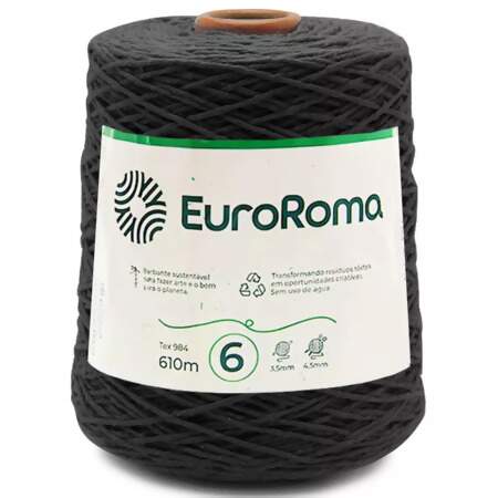 Barbante EuroRoma Colorido N.6 600g