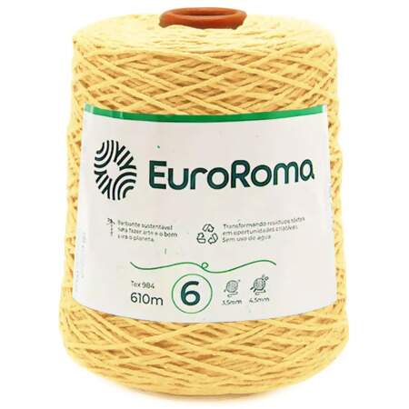 Barbante EuroRoma Colorido N.6 600g