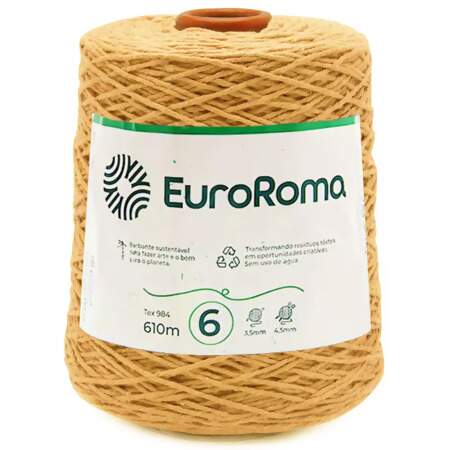 Barbante EuroRoma Colorido N.6 600g