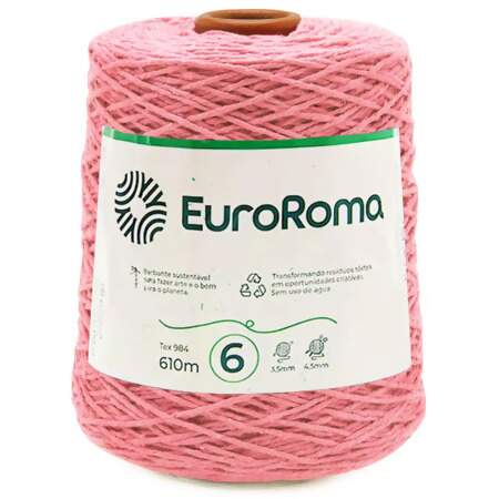 Barbante EuroRoma Colorido N.6 600g