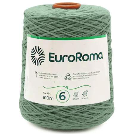 Barbante EuroRoma Colorido N.6 600g