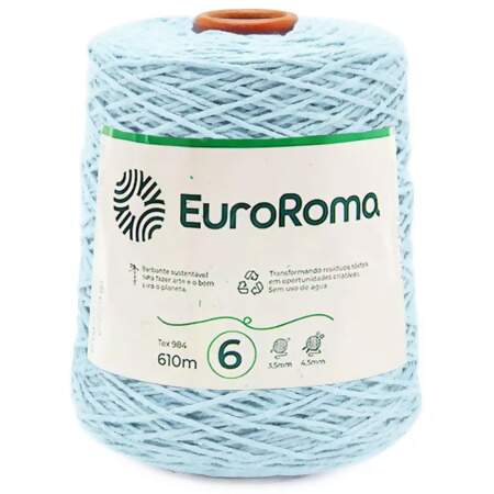 Barbante EuroRoma Colorido N.6 600g