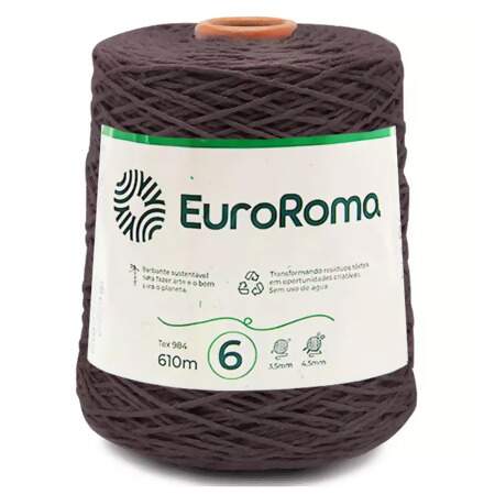 Barbante EuroRoma Colorido N.6 600g