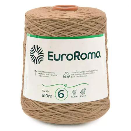 Barbante EuroRoma Colorido N.6 600g