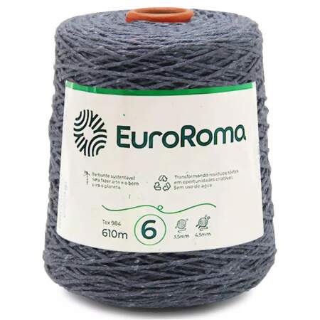 Barbante EuroRoma Colorido N.6 600g