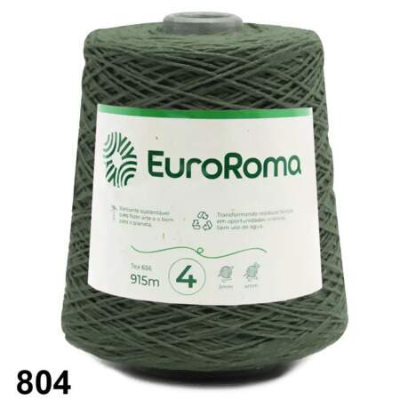 Barbante EuroRoma Colorido N.4 600g