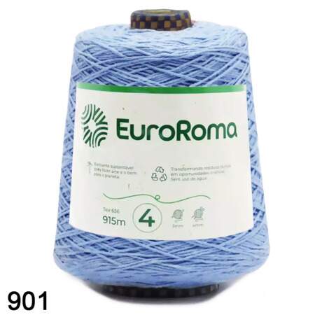 Barbante EuroRoma Colorido N.4 600g