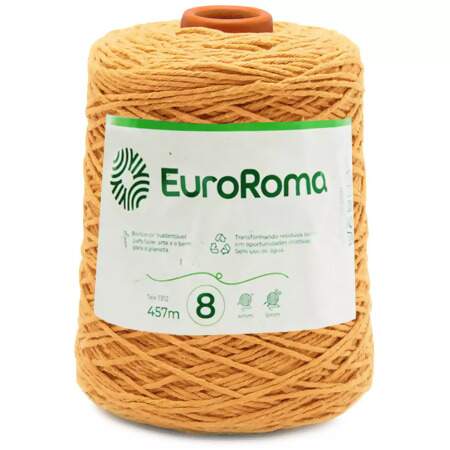 Barbante EuroRoma Colorido N.8 600g