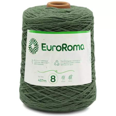 Barbante EuroRoma Colorido N.8 600g