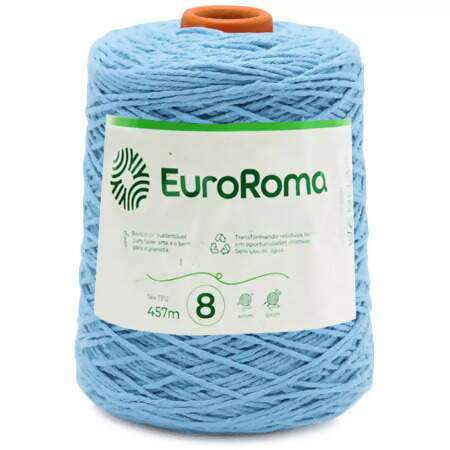Barbante EuroRoma Colorido N.8 600g