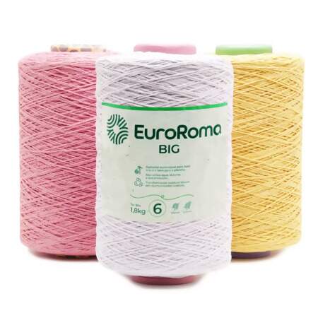 Barbante EuroRoma Colorido N.6 1,8 kg