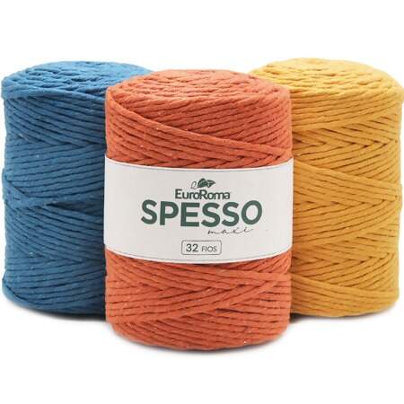 Barbante Spesso Maxi EuroRoma 4x32 Fios 1kg FL