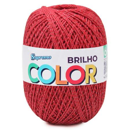 Barbante Supremo Color Brilho N.06 400g 452mts