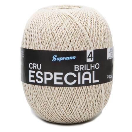 Barbante Supremo Especial Brilho Ouro N.04 Cru 1150mts