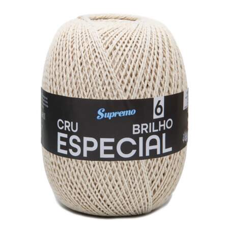 Barbante Supremo Especial Brilho Ouro N.06 Cru 760mts
